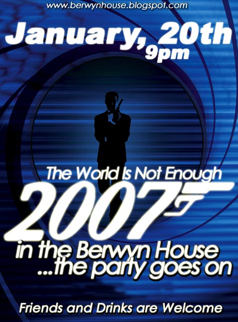 Flyer zur 1. Party 2007